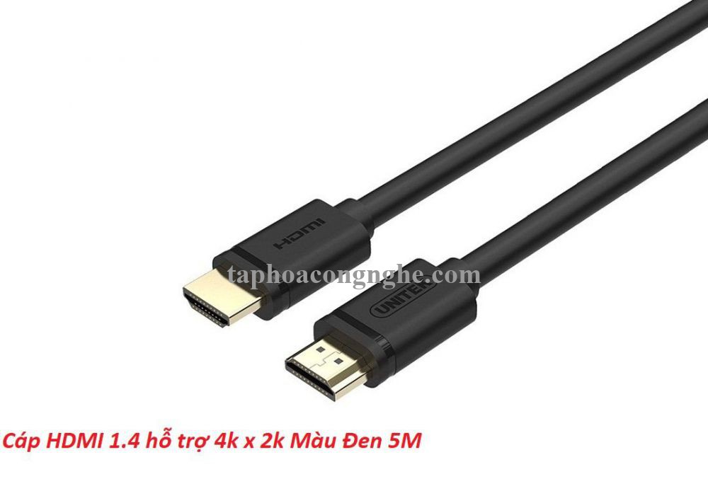 Unitek 26802 Y-C140U 5M Màu Đen Cáp Hdmi 1.4 30026802